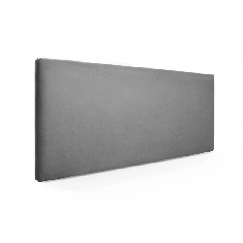Cabecero Liso King Gris