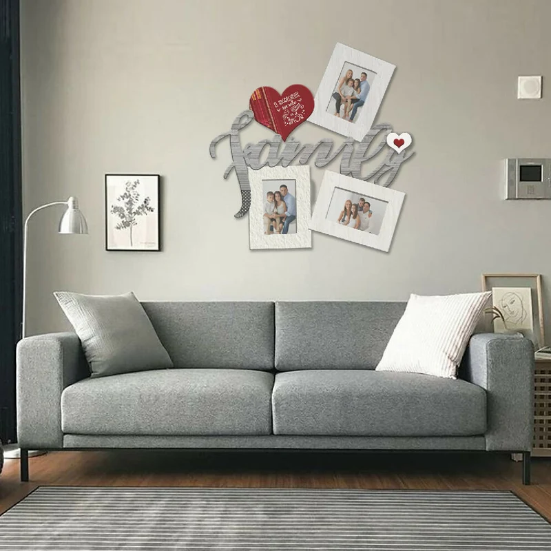 Portarretrato TR Family- F3 (48,5cm x 49,5cm) Color Gris Oscuro