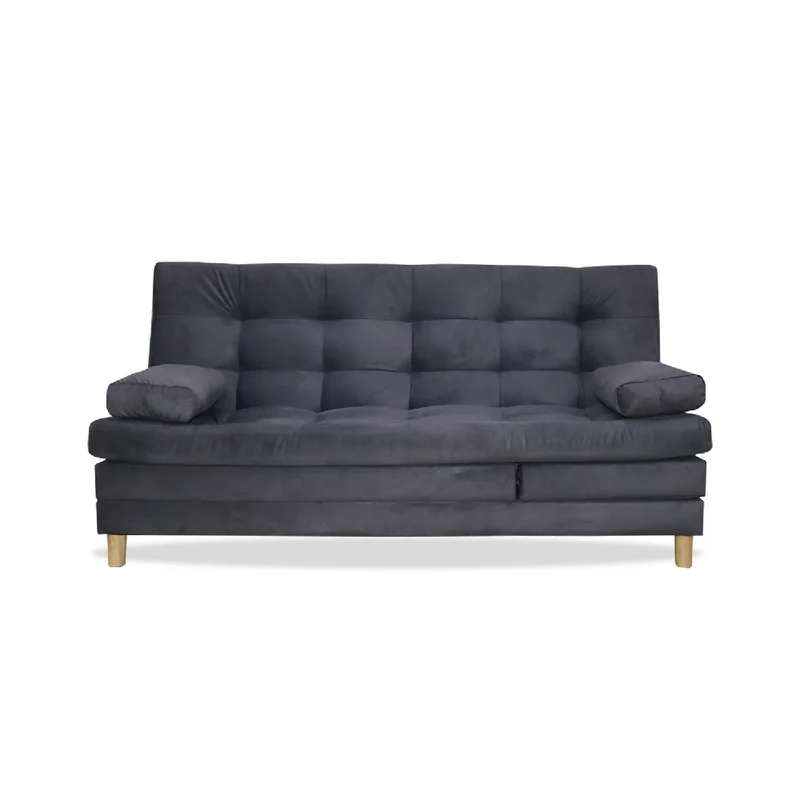 Sofá Cama Bieri 5 Posiciones Reclinable Gris