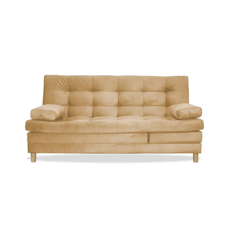Sofá Cama Bieri 5 Posiciones Reclinable Camel