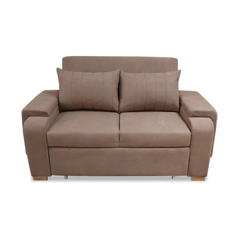 Sofá Cama Hartmann Multifuncional Carrito Reclinable Camel