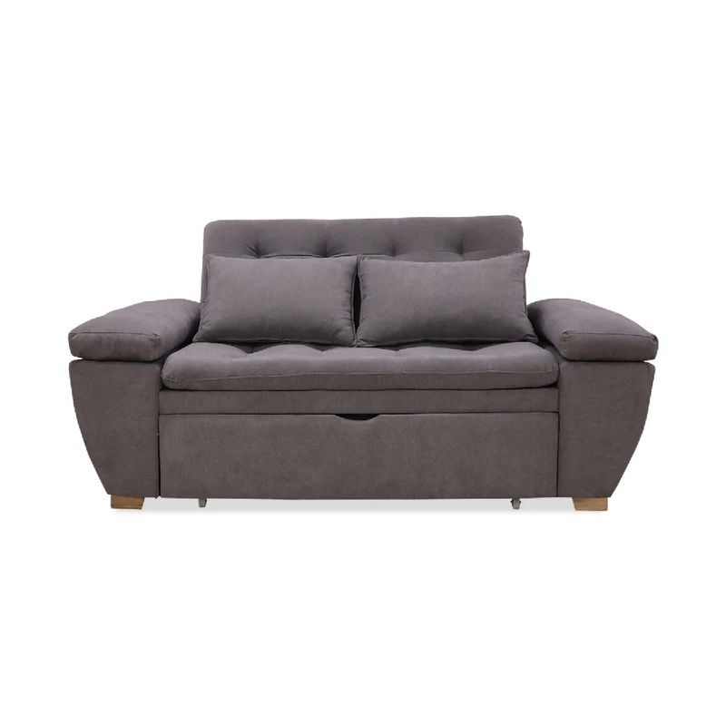 Sofá Cama Tobler Multifuncional Carrito Gris