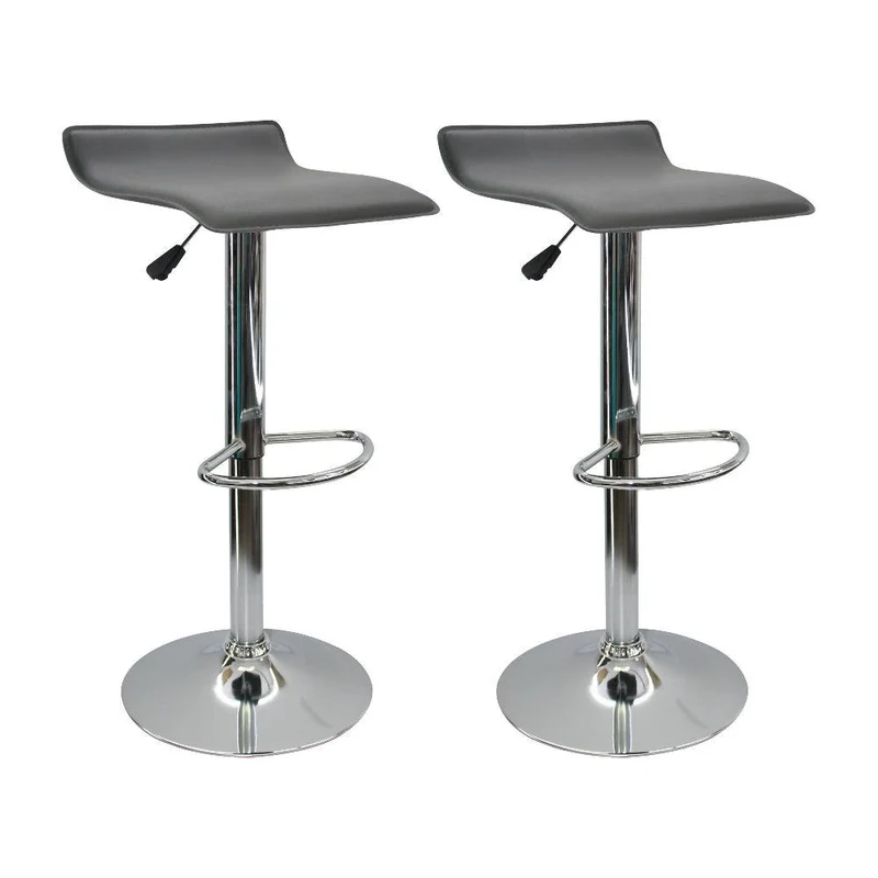 Kit por 2 Silla Wave Bar- Gris