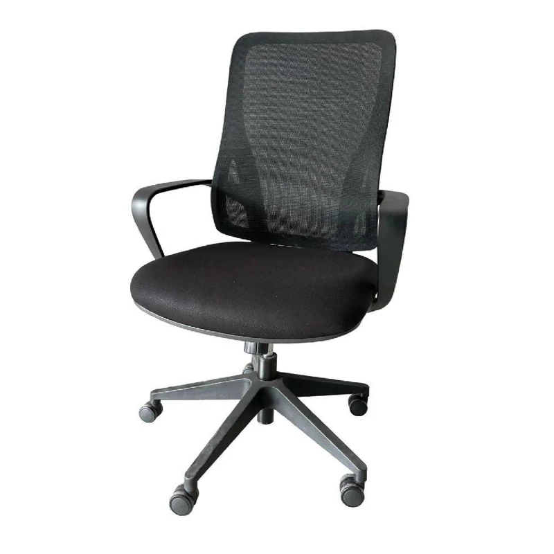 Silla de Oficina Ergonómica Eliot Negra