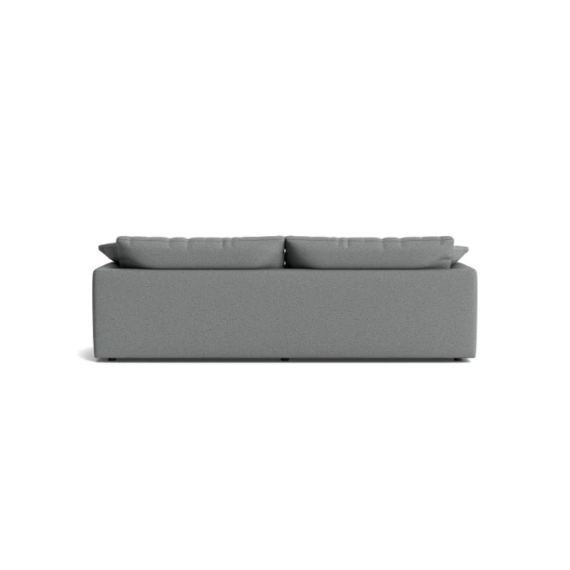 Sofá Tiago 4 Puestos Gris Tela Anti Fluidos 240x85x75