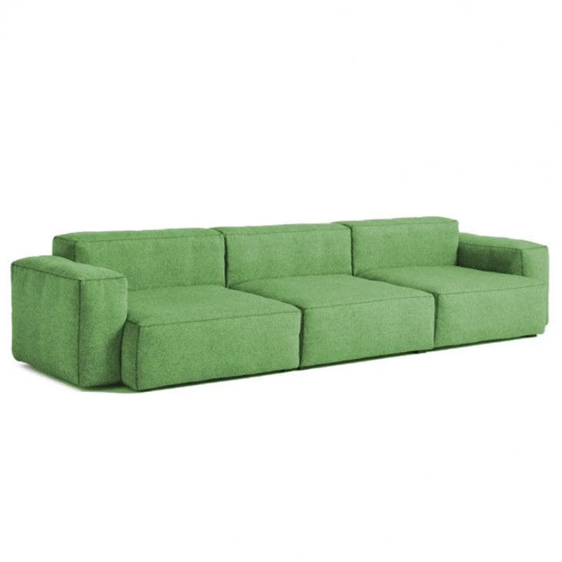 Sofá Scott 4 Puestos Verde Tela Anti Fluidos 278x90x70