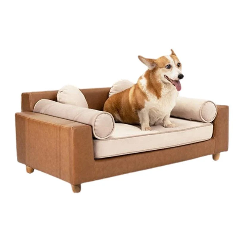 Sofá XXL 1 Puestos Beige Tela Pet Friendly 103x68x40