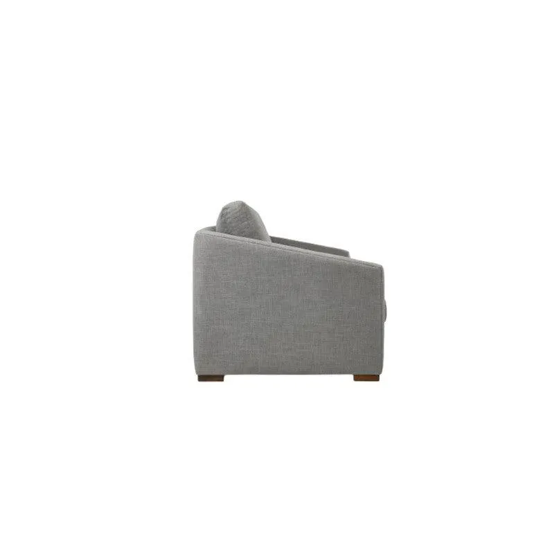 Sofá Calantha 3 Puestos Gris Tela Anti Fluidos 198x80x85