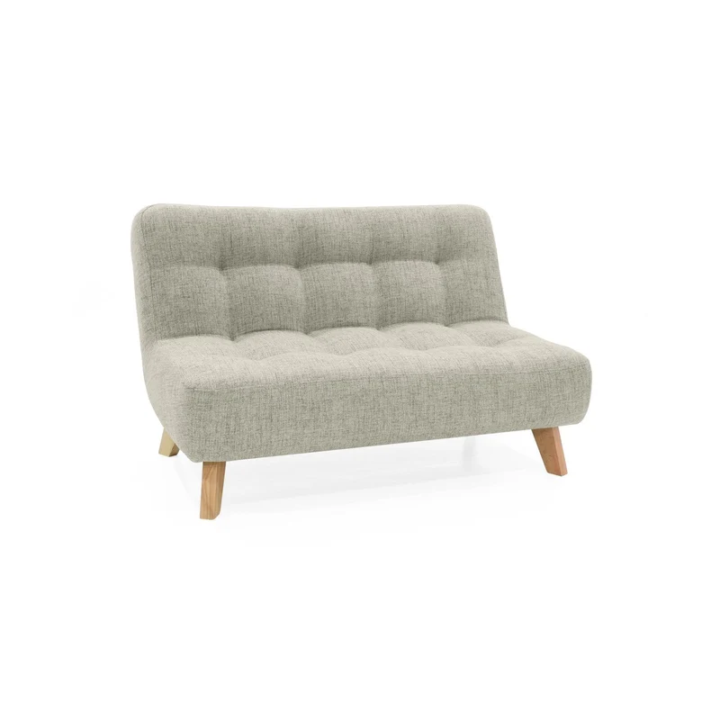 Sofá Navara 2 Puestos 121x80x82 Tela Taupe