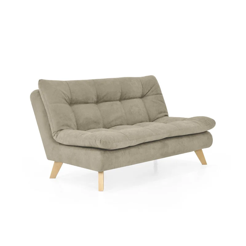 Sofá 2 Puestos Toulouse 140X92x80 Tela Taupe