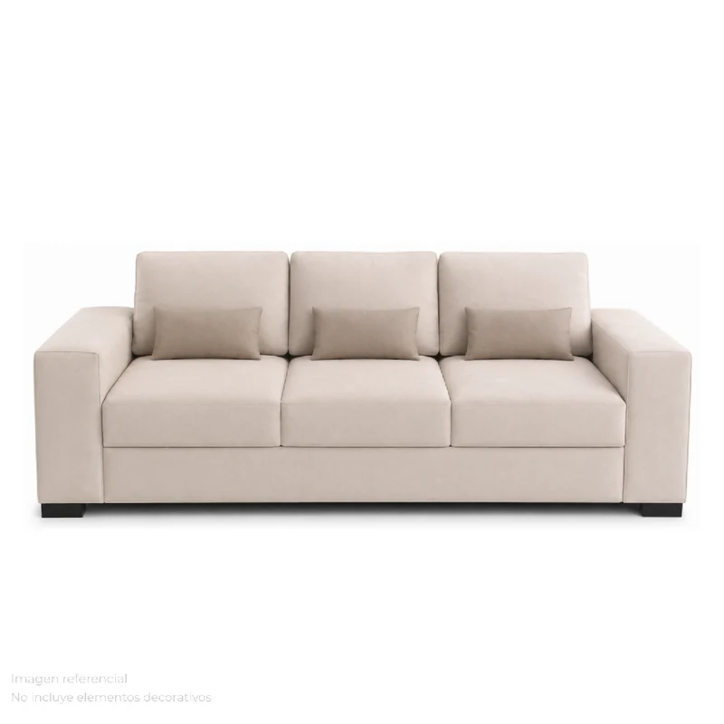 Juego de Sala 3-2-1 Borjas Tela Pet Friendly Antifluidos 190x80x80