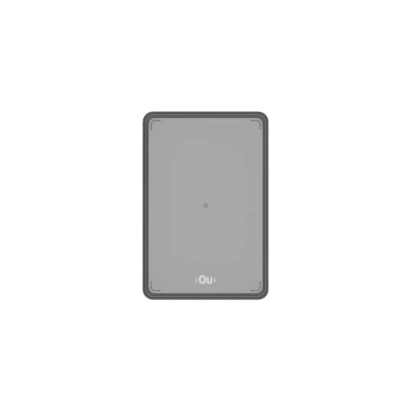Organizador de Cajón Clear de 15 x 56 x 225 cm Color Plomo