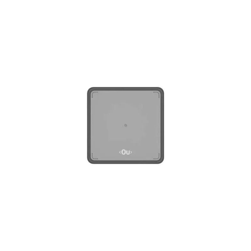 Organizador de Cajón Clear de 15 x 56 x 15 cm Color Humo