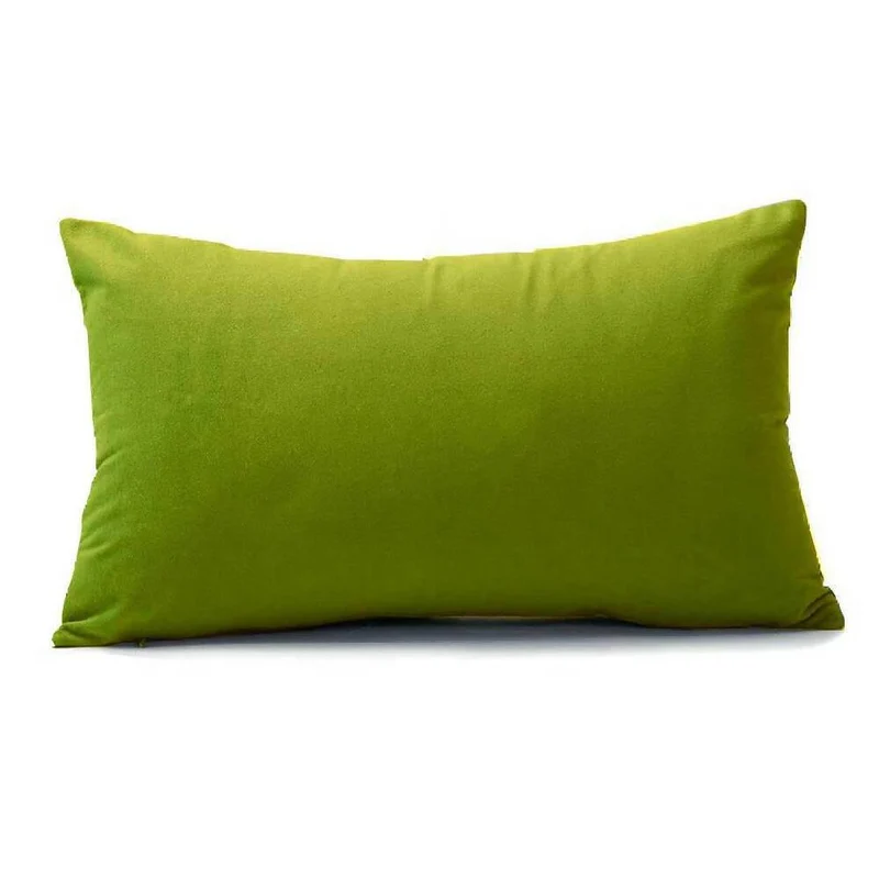 Cojín Almohada Tela 70x50 Verde Pistacho