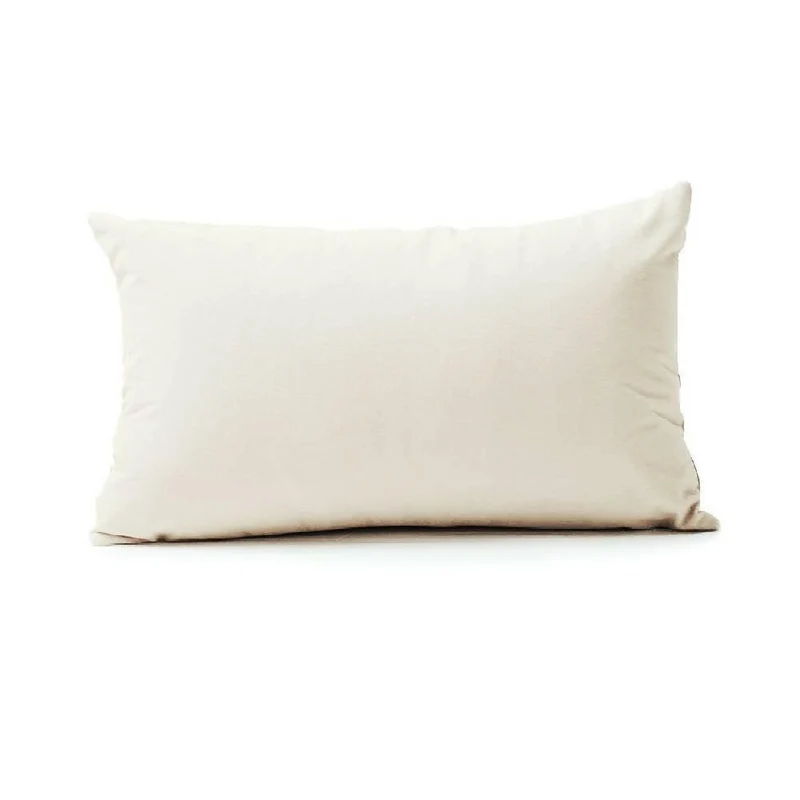 Cojín Almohada Tela 70x50 Marfil