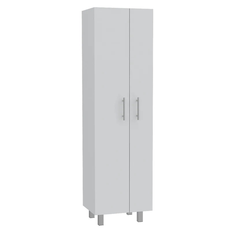 Mueble de Aseo Romana, Blanco Perla, con Cinco Entrepaños Organizadores ZF