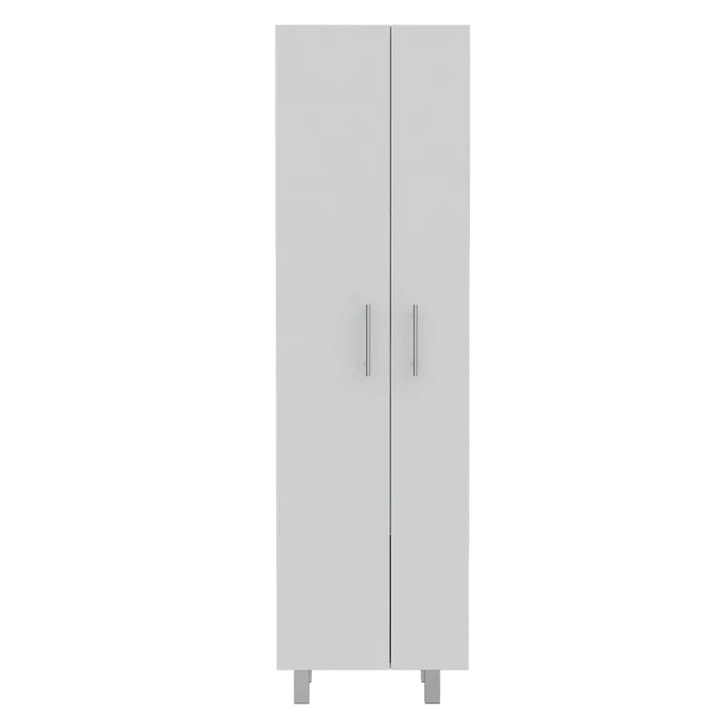 Mueble de Aseo Romana, Blanco Perla, con Cinco Entrepaños Organizadores ZF