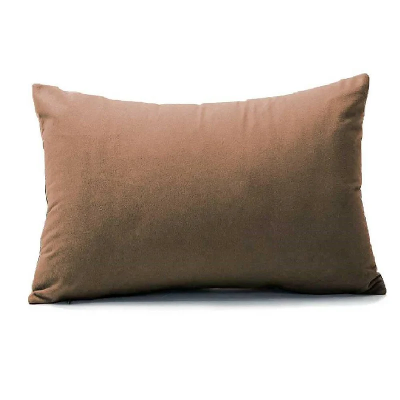 Cojín Almohada Tela 70x50 Tabaco