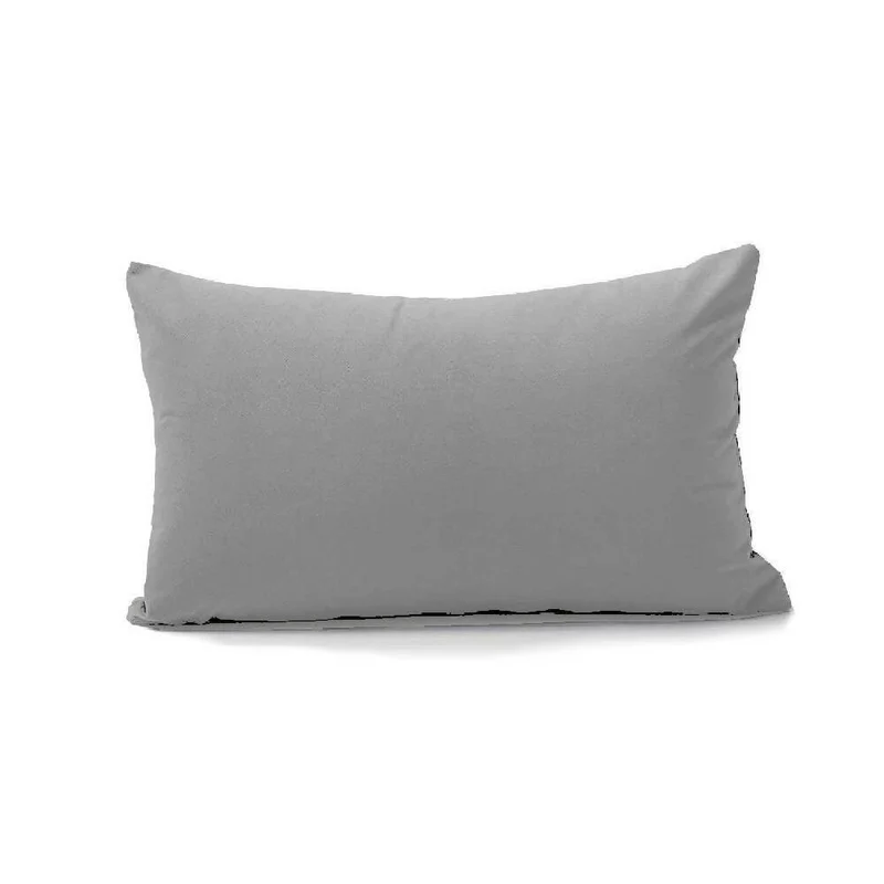 Cojín Almohada Tela 70x50 Gris Plata