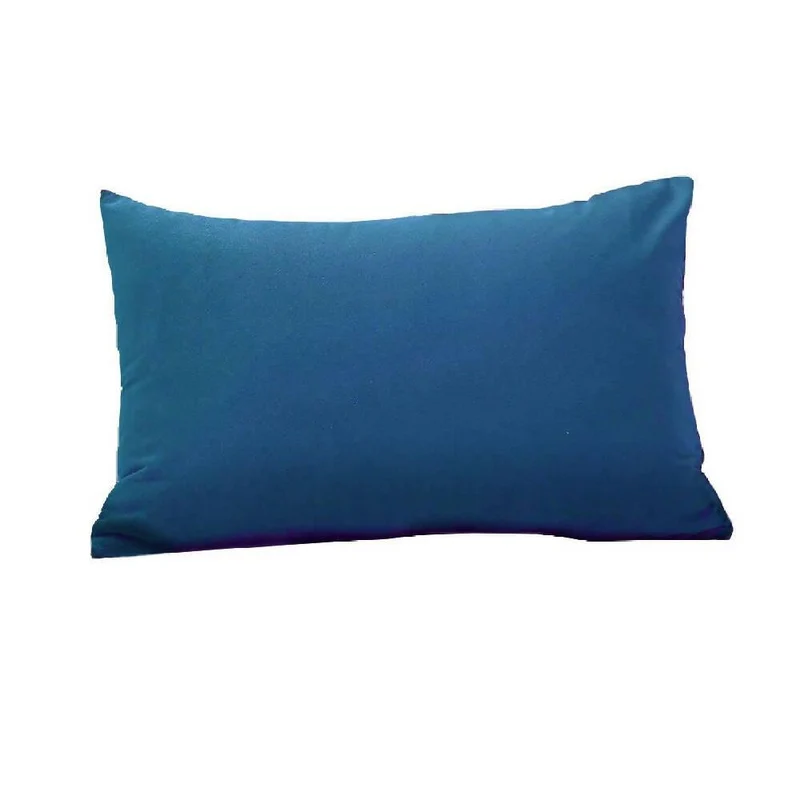 Cojín Almohada Tela 70x50 Azul Rey