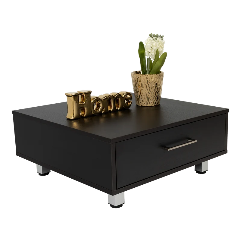 Mesa de Centro Ascher, Wengue, con un Cajón ZF