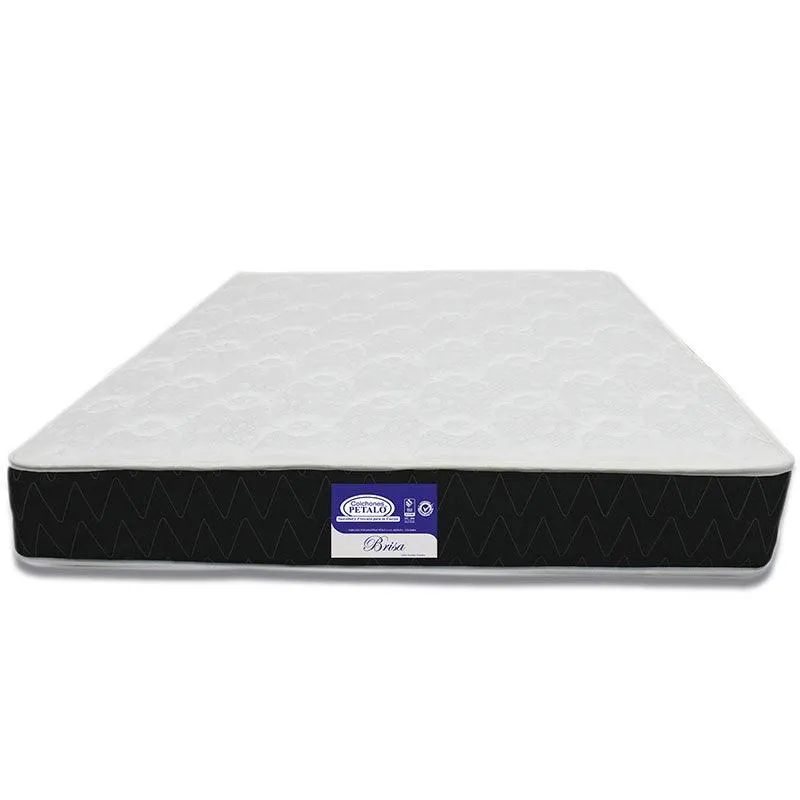 Combo Colchón Brissa 120 x 190 x 20 + 1 Almohada Siliconada 45 x 65