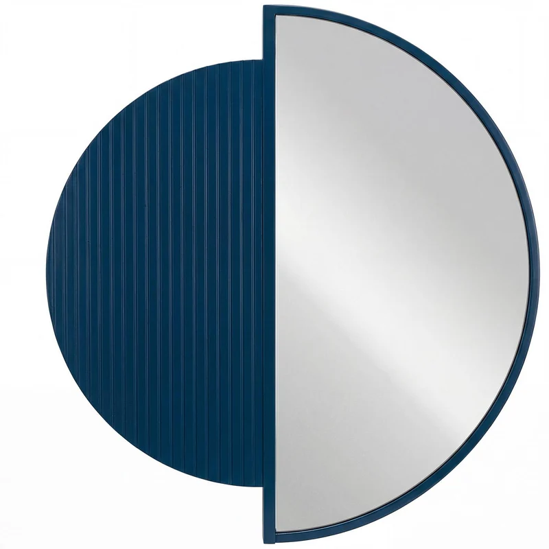 Marco Espejo Moon Azul Led.