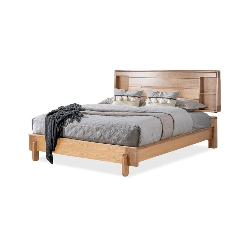 Combo Cama King Dublin Natural + Colchon Elite