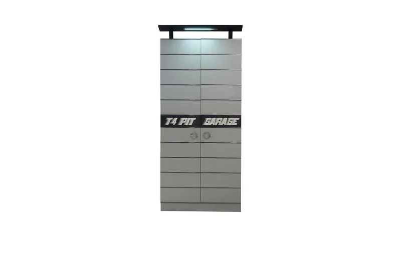 Garage Armadio 2 Ante con LED Cameretta Bambini