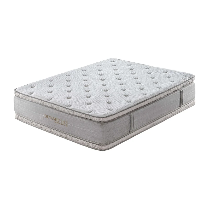 Colchón Queen Dinamic Deluxe Doble Euro Top (Garantia 10 Años)