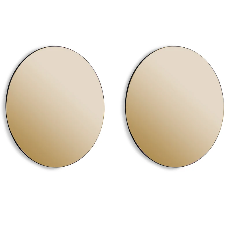 SetX 2 Espejo Ziam Gold 50