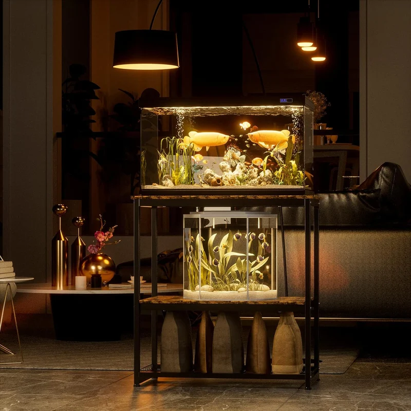 Soporte para Pecera, Estante para Acuario, Soporta Acuarios de 10/20 Galones hasta 800 lbs, 29.53" L x 15.75" W x 30.71" H