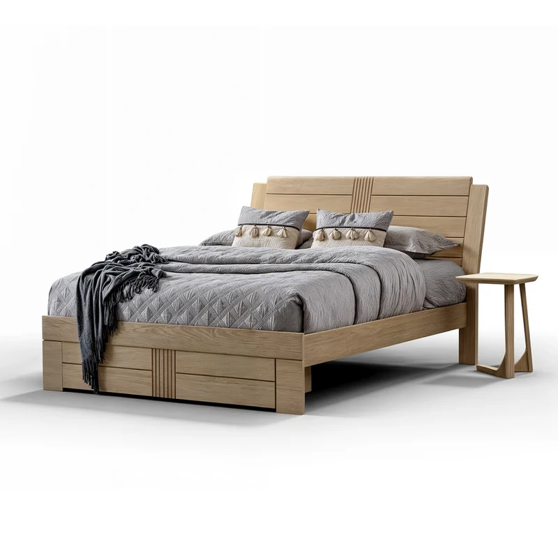 Cama King Ibiza Natural