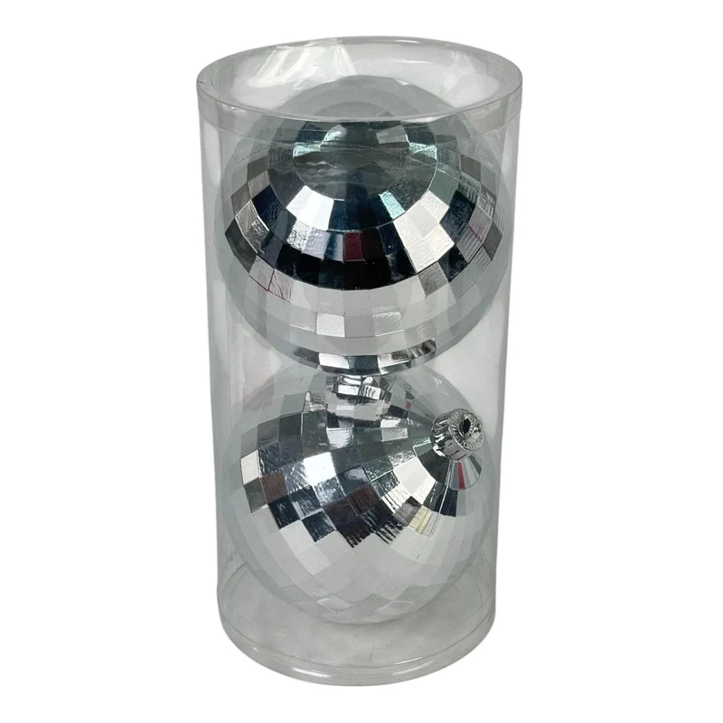 Colgante 15Cm Plata Setx2 Navidad Exh F251