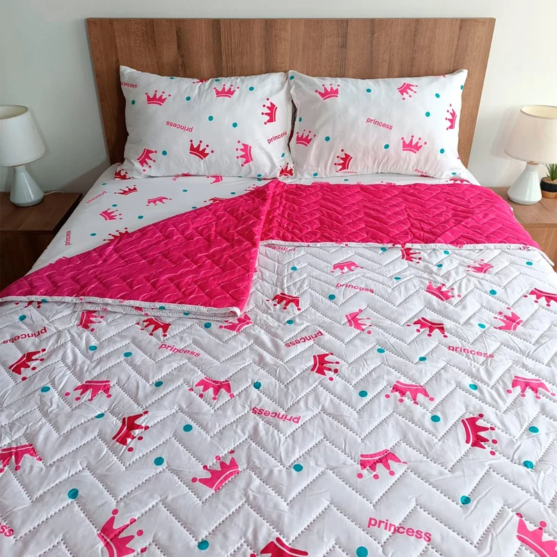 Edredon Sencillo Sirena Combo J-Cama