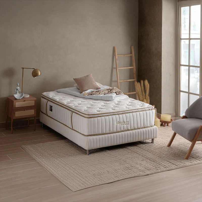 Colchón Semidoble Silenzio Deluxe Pillow Top (Garantia 25 Años)