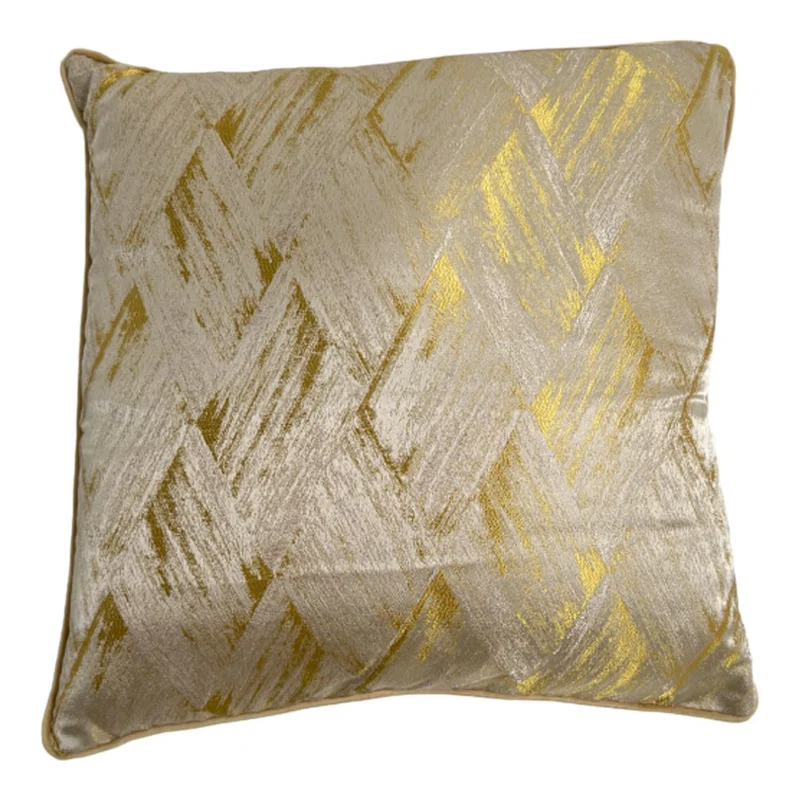 Cojin 45X45X7 Golden Beige F243