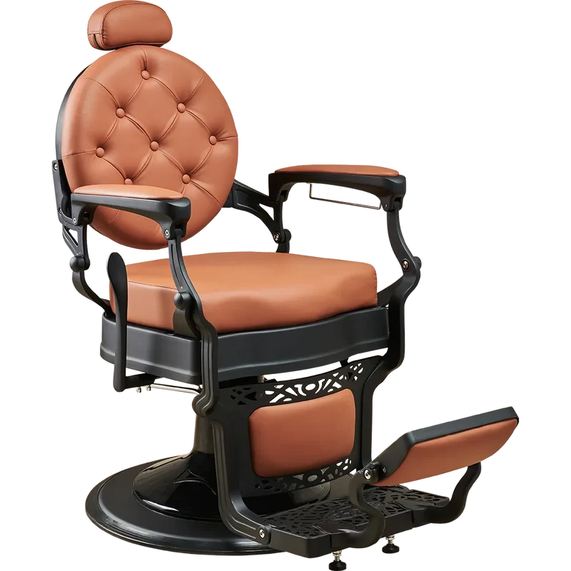 CDE Salondesign Barber Express - Barberstuhl Mannheim Caramel