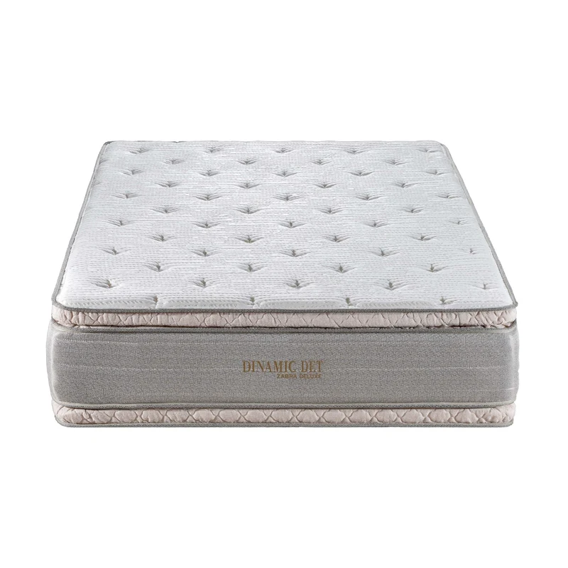 Colchón King Dinamic Deluxe Doble Euro Top (Garantia 10 Años)