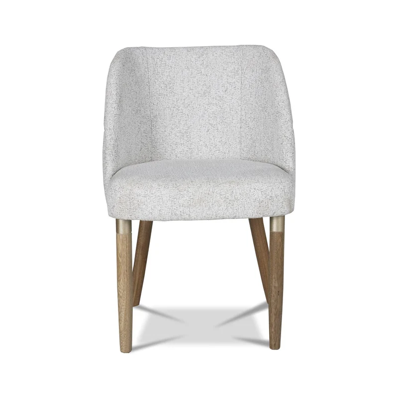 Silla Nicole Boucle Blanco, Natural