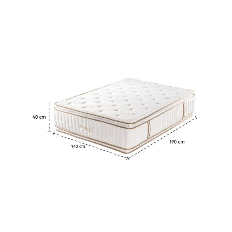 Colchón Doble Silenzio Deluxe Doble Pillow Top (Garantia 25 Años)