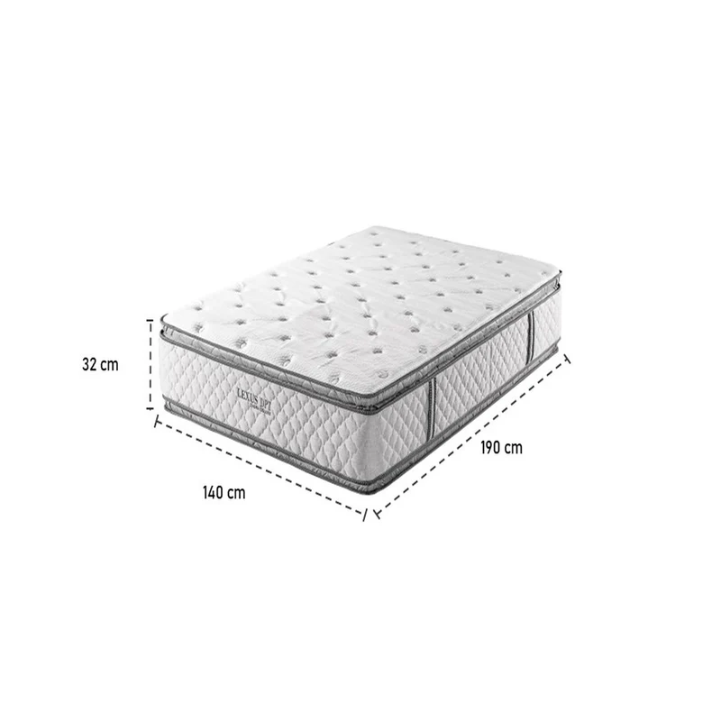 Colchón Doble Lexus Deluxe Doble Pillow Top (Garantia 15 años)
