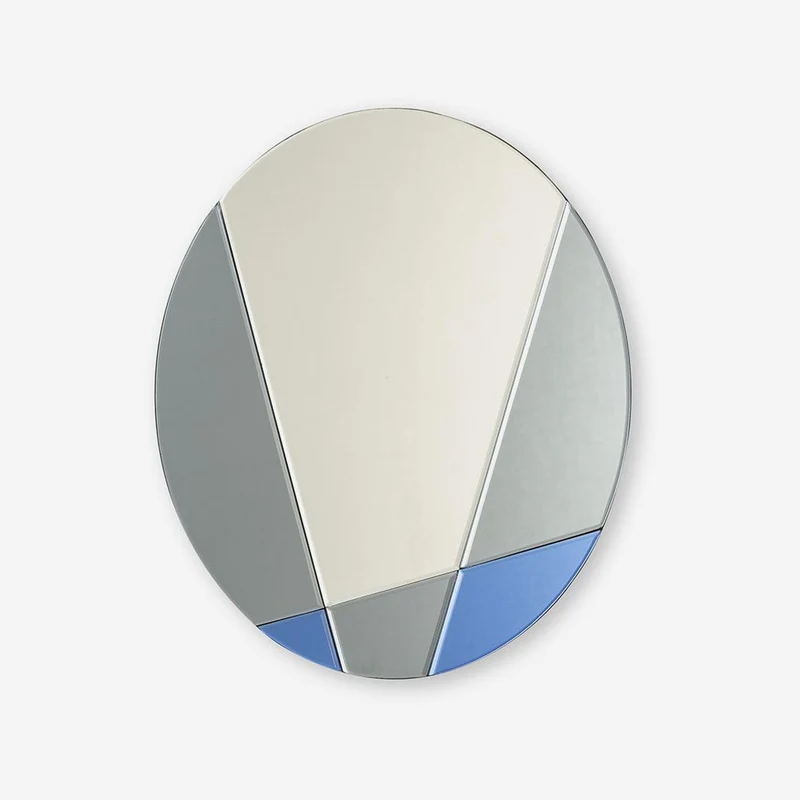 Mirror with mirrored glass, 50 cm