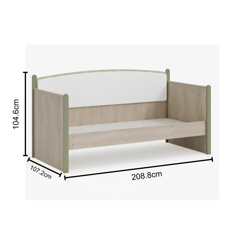 Joy Montessori Daybed - Letto Montessori per Cameretta 100x200cm