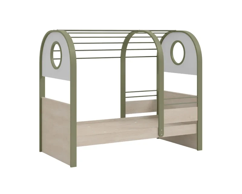 Joy Montessori Letto con Casetta 100x200 cm