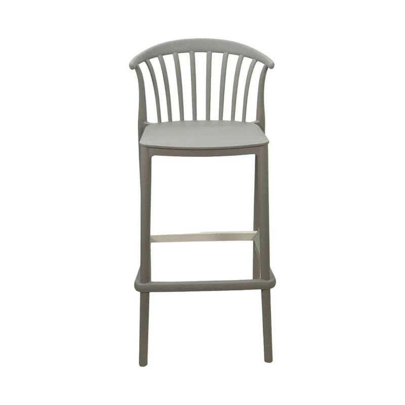 Silla Bar Exterior 48X53X102 Anni Gris