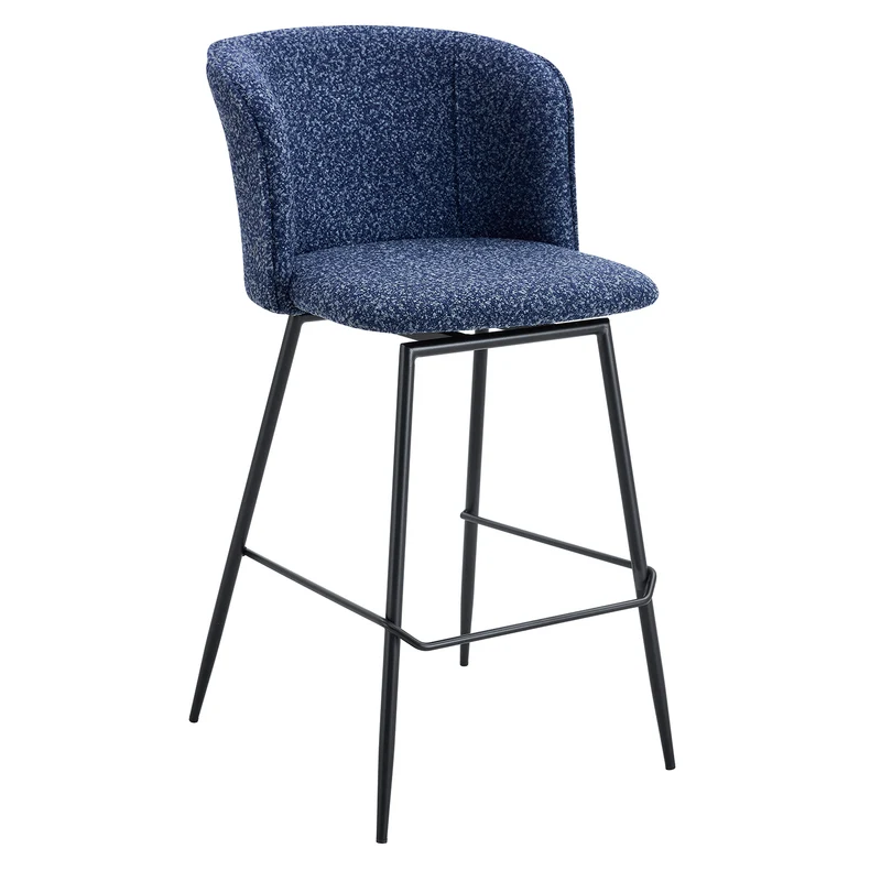 Set X2 Silla Bar Ibis Azul, Negro