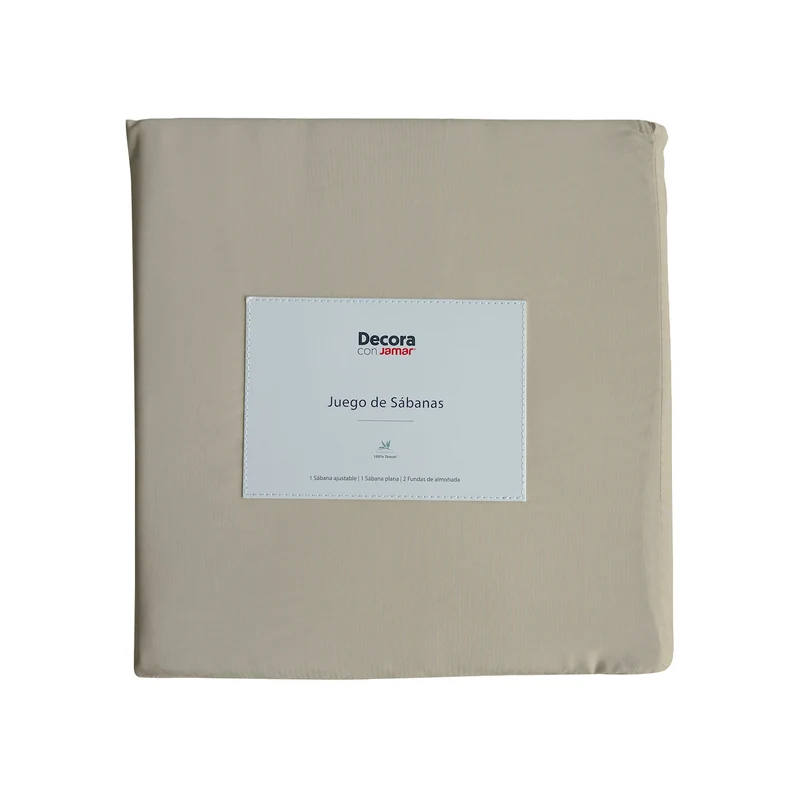 Jgosabana Taupe Doble 100% Tencel