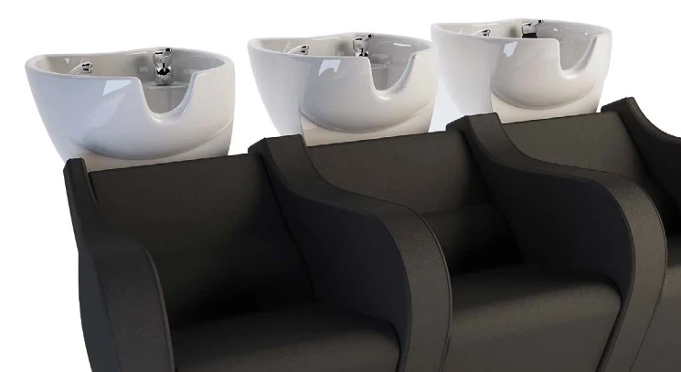 GammaStore Waschsessel CELEBRITY PRIME SHIATSU SOFA 3P Black color