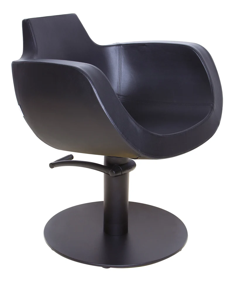 GammaStore Friseurstuhl AUREOLE BASE SUPERBLACK BLACK COLOR
